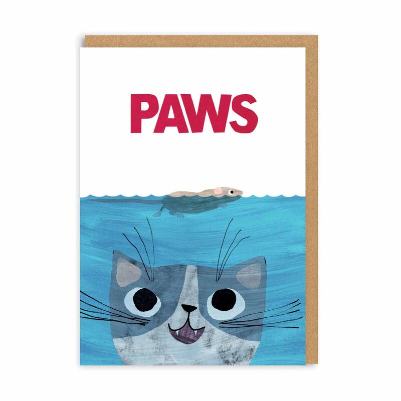 Ohh Deer Paws Greeting Card (A6)
