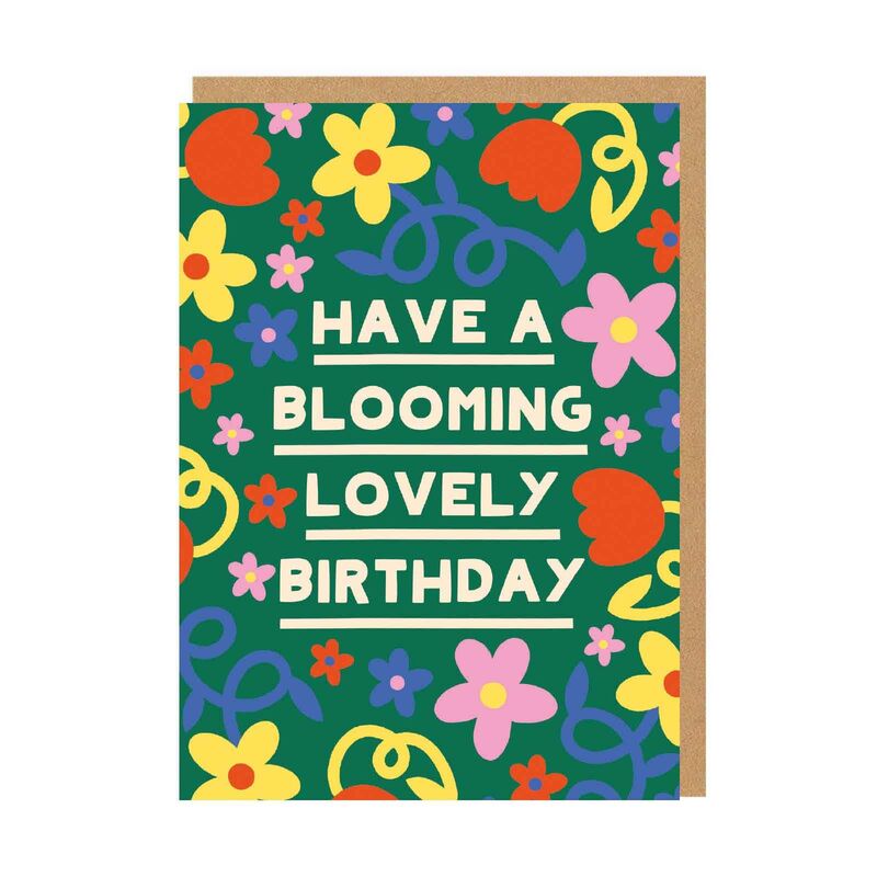 Ohh Deer Have A Blooming Lovely Birthday Greeting Card Greeting Card (A6)