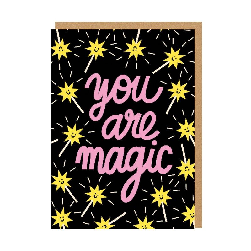 Ohh Deer You Are Magic Greeting Card (A6)