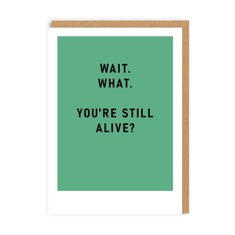 Ohh Deer You'Re Still Alive? Greeting Card (A6)