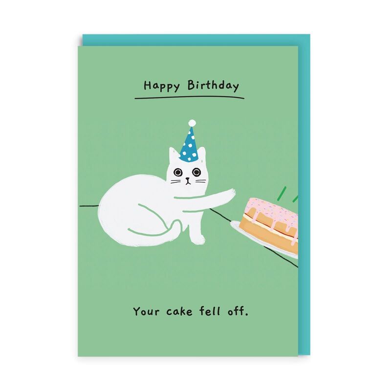 Ohh Deer Your Cake Fell Off Greeting Card (A6)