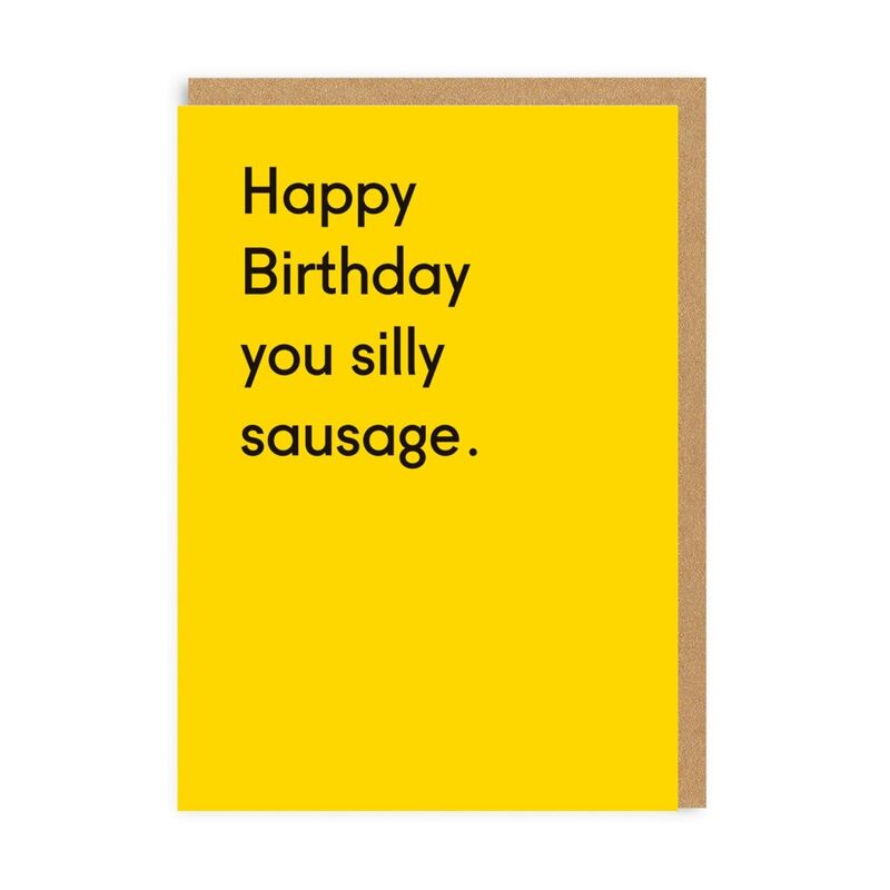 Ohh Deer Silly Sausage Greeting Card (A6)