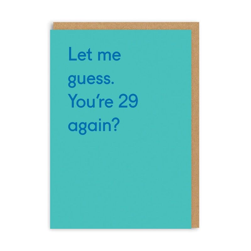 Ohh Deer 29 Again Greeting Card (A6)
