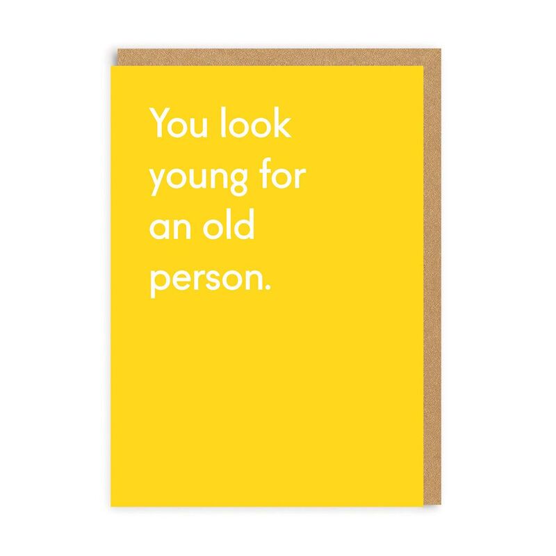 Ohh Deer You Look Young For An Old Person Greeting Card (A6)