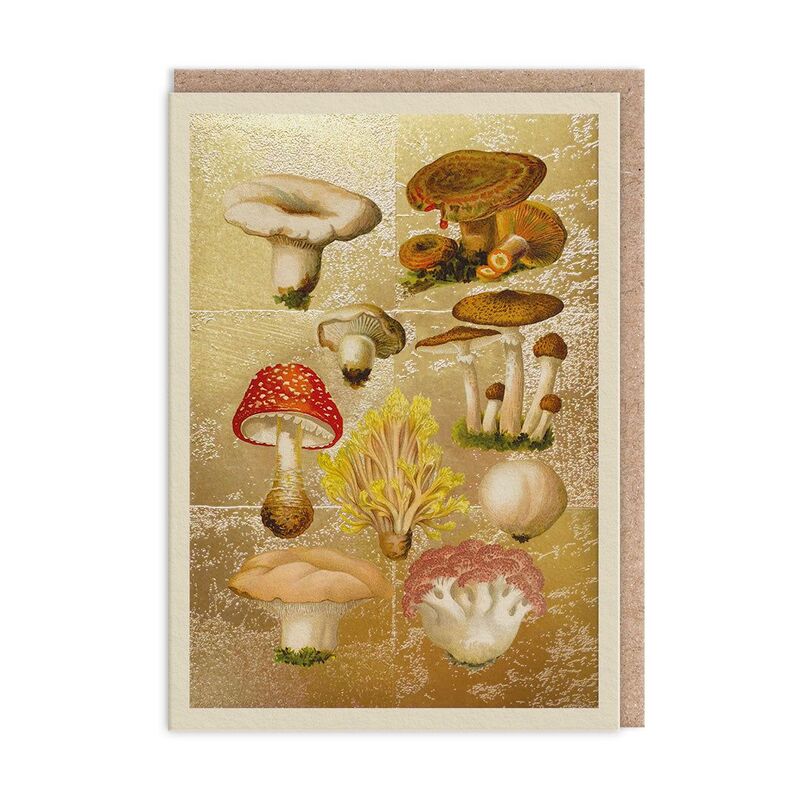 Ohh Deer Fungi Collection Greeting Card (11993) Greeting Card (A6)