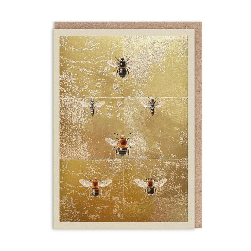 Ohh Deer Bees Greeting Card (12001) Greeting Card (A6)