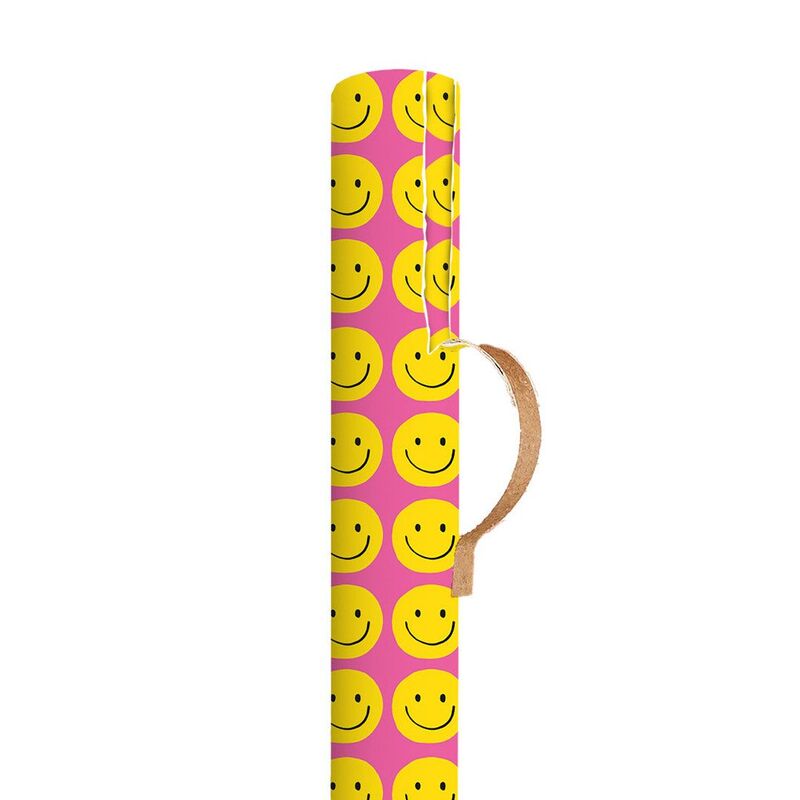 Ohh Deer Smiley Roll Wrap (10618) Roll Wrap Single Roll