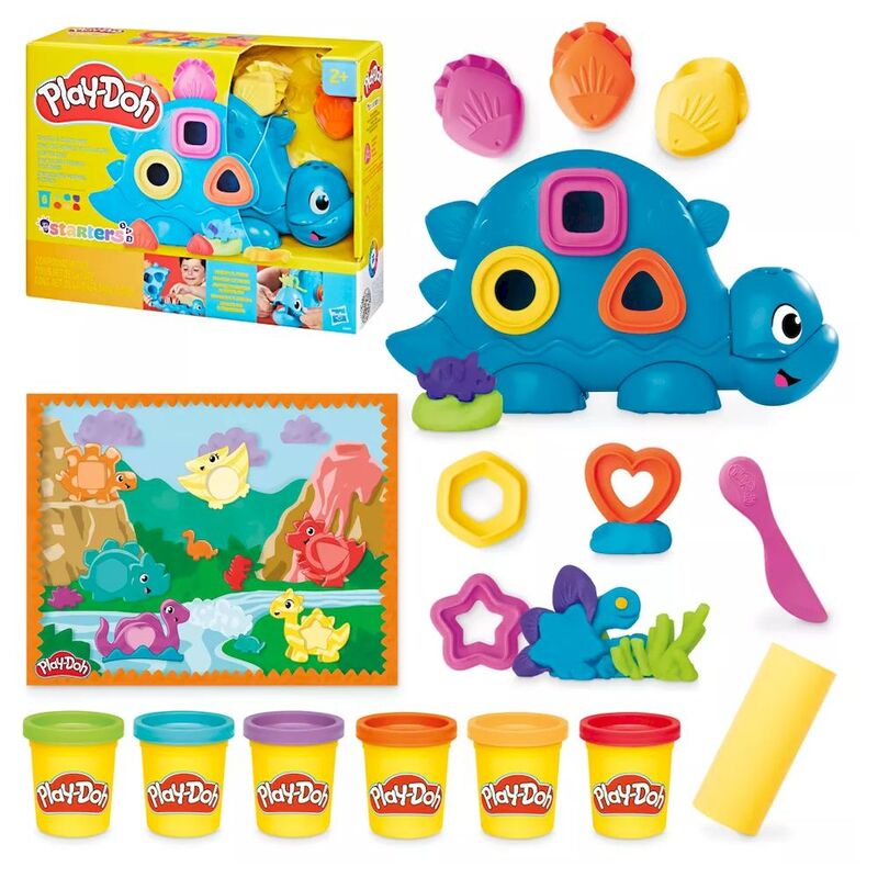Hasbro Play-Doh Shapes And Colors Dino Playset