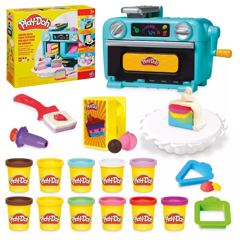 Hasbro Play-Doh Super Slice Cake Playset