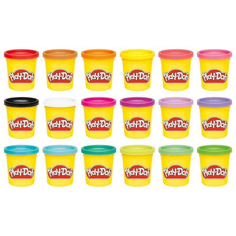 Hasbro Play-Doh Imagine Anything 18 Pack Playset Hasbro Play-Doh Imagine Anything 18 Pack Playset