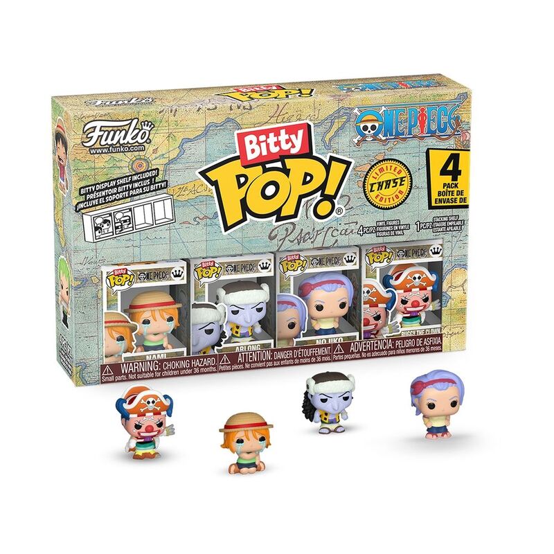 Funko Bitty Pop! Animation One Piece Nami Vinyl Figure (Pack Of 4) Funko Bitty Pop! Animation One Piece Nami Vinyl Figure (Pack Of 4)