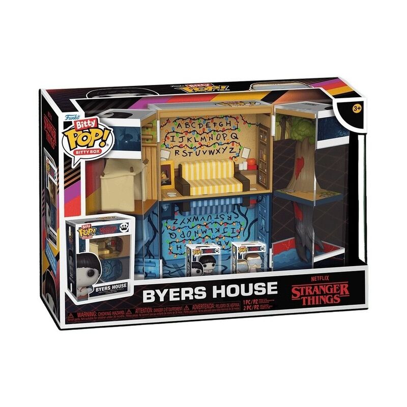 Funko Bitty Boxes Tv Stranger Things Byers House Vinyl Figure Funko Bitty Boxes Tv Stranger Things Byers House Vinyl Figure