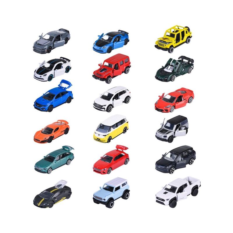 Majorette Showroom Deluxe Cars (Assortment - Includes 1) (Pack Of 18) Majorette Showroom Deluxe Cars (Assortment - Includes 1) (Pack Of 18)