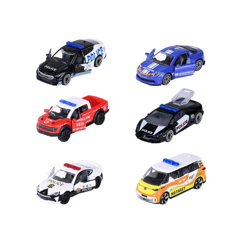 Majorette Rescue World Deluxe Cars (Assortment - Includes 1) (Pack Of 6) Majorette Rescue World Deluxe Cars (Assortment - Includes 1) (Pack Of 6)