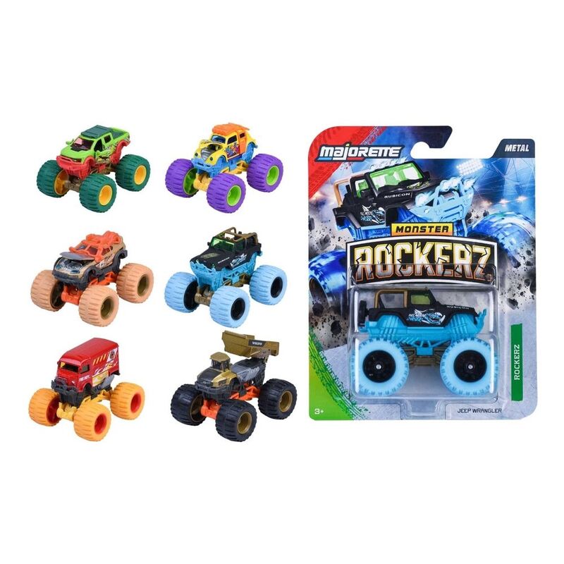 Majorette Monster Rockerz (Assortment - Includes 1) (Pack Of 6)