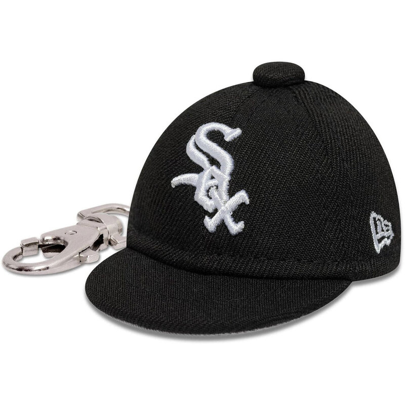 New Era Accessories Mlb Chicago White Sox Black Keychain