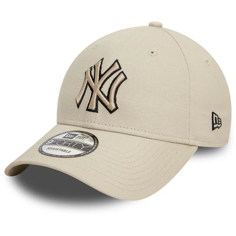 New Era Team 9Forty Outline New York Yankees Cream Cap New Era Team 9Forty Outline New York Yankees Cream Cap