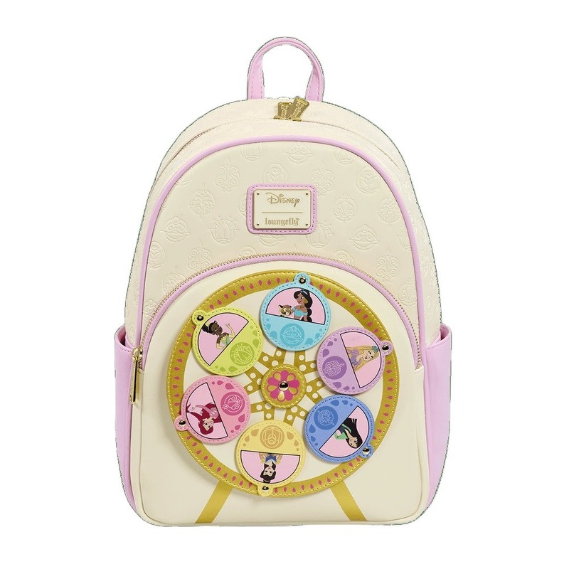 Loungefly Leather Disney Princess Ferris Wheel Mini Backpack Loungefly Leather Disney Princess Ferris Wheel Mini Backpack