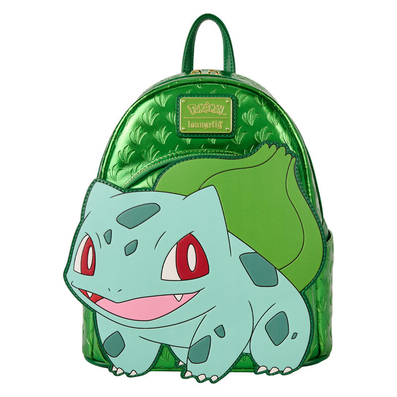Loungefly Leather Pokemon Bulbasaur Mini Backpack Loungefly Leather Pokemon Bulbasaur Mini Backpack