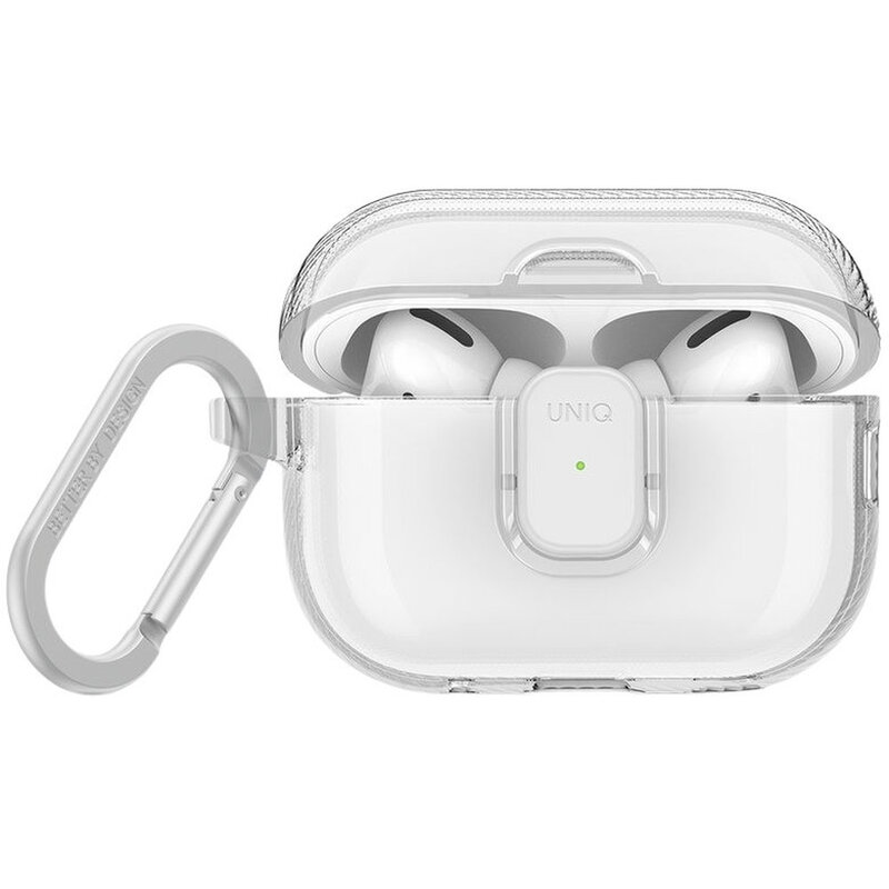 UNIQ Glase Pro Airpods Pro 2Nd Gen Lock Case - Glossy Clear