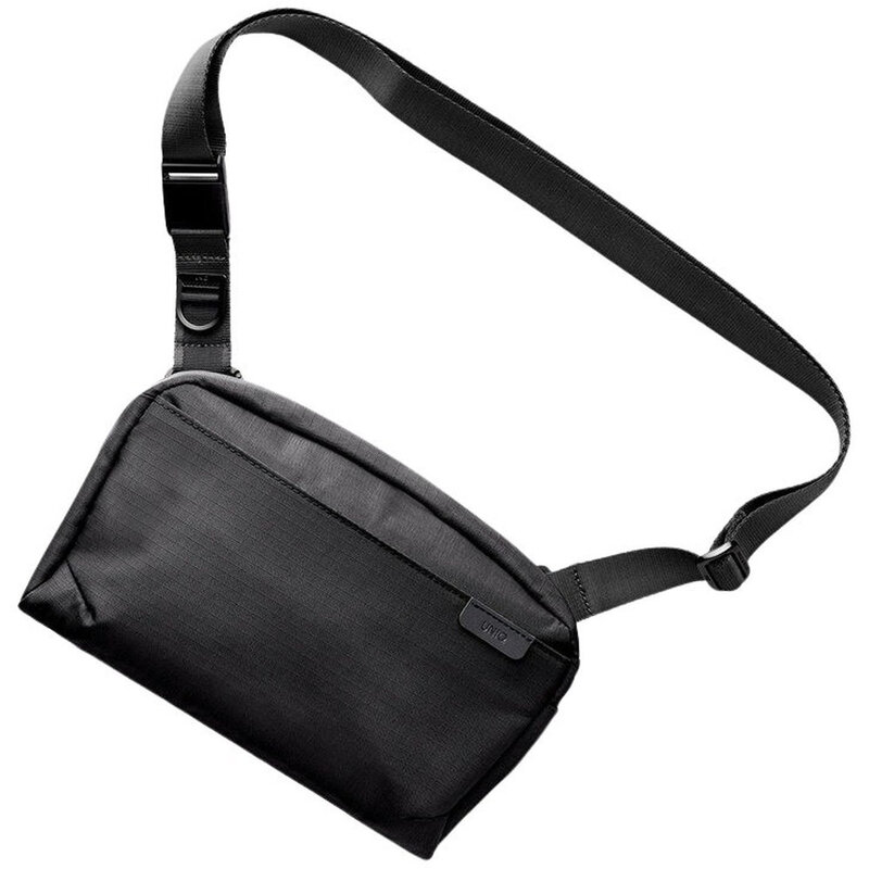 UNIQ Arden Rpet Ripstop Sling Bag (2L) - Midnight Black UNIQ Arden Rpet Ripstop Sling Bag (2L) - Midnight Black