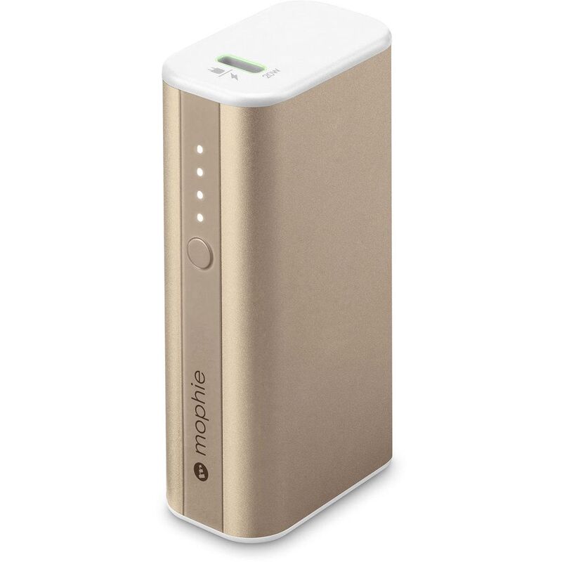 Zagg Mophie Powestation Mini 5000 mAh Gold Zagg Mophie Powestation Mini 5000 mAh Gold
