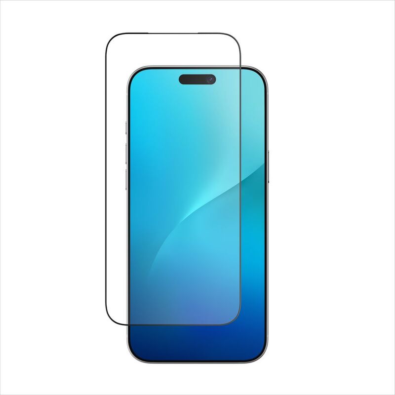 Amazingthing iPhone 17 6.3-Inch 3D Fully Covered Radix - Clear Glass