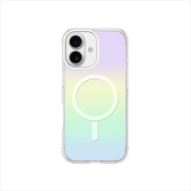 Amazingthing Minimal Magsafe Drop Proof Case For iPhone 17 6.3-Inch - Rainbow