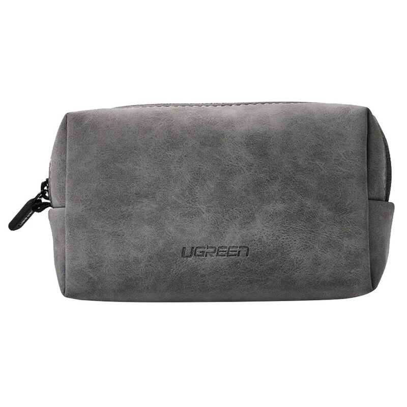 Ugreen Electronics Accessories Storage Pouch Bag With Lanyard - Grey Ugreen Electronics Accessories Storage Pouch Bag With Lanyard - Grey