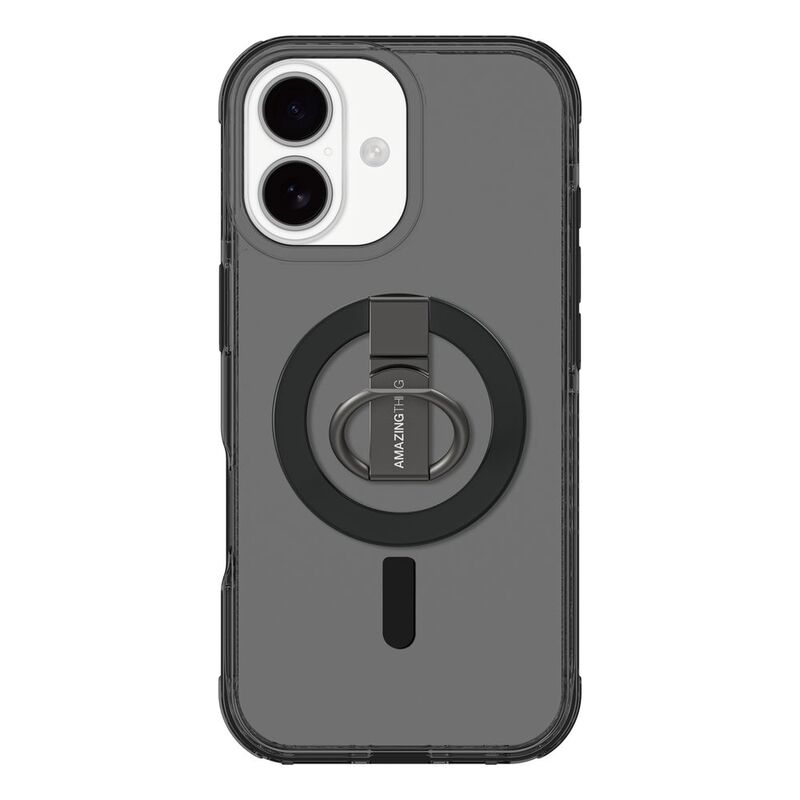 Amazingthing Titan Pro Grip Ring Set Mag Drop Proof Case For iPhone 17 6.3-Inch - Black Amazingthing Titan Pro Grip Ring Set Mag Drop Proof Case For iPhone 17 6.3-Inch - Black