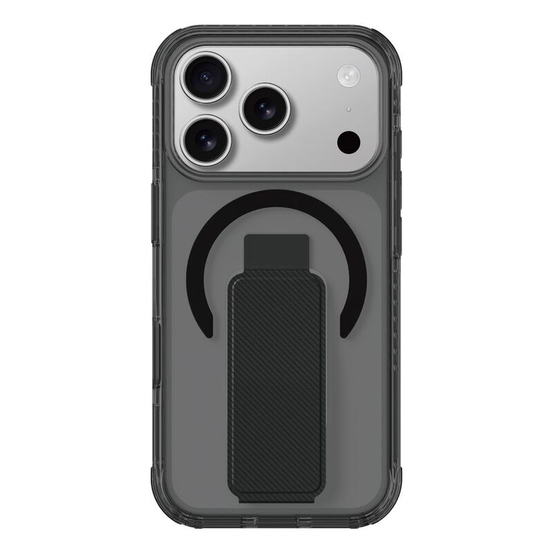 Amazingthing Titan Pro+ Holder Magsafe Drop Proof Case For iPhone 17 Pro Max 6.9-Inch - Black
