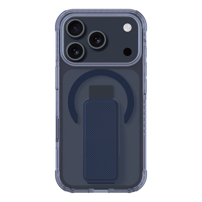 Amazingthing Titan Pro+ Holder Magsafe Drop Proof Case For iPhone 17 Pro Max 6.9-Inch - Blue