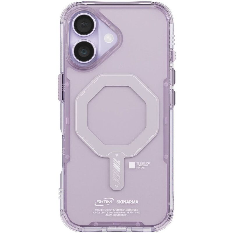 SkinArma iPhone 17 6.3-Inch (2025) Saido Mag-Charge - Lilac SkinArma iPhone 17 6.3-Inch (2025) Saido Mag-Charge - Lilac