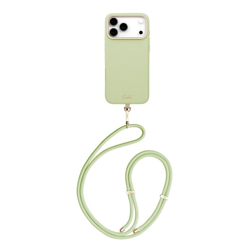 UNIQ Coehl iPhone 17 Pro Max 6.9-Inch (2025) Magnetic Charging Mirelle - Lint Green