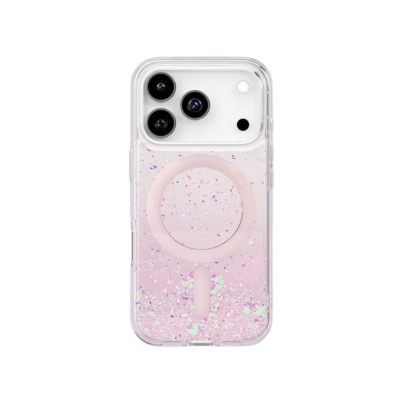 UNIQ Coehl iPhone 17 Pro 6.3-Inch (2025) Magnetic Charging Rosara - Pink Haze UNIQ Coehl iPhone 17 Pro 6.3-Inch (2025) Magnetic Charging Rosara - Pink Haze