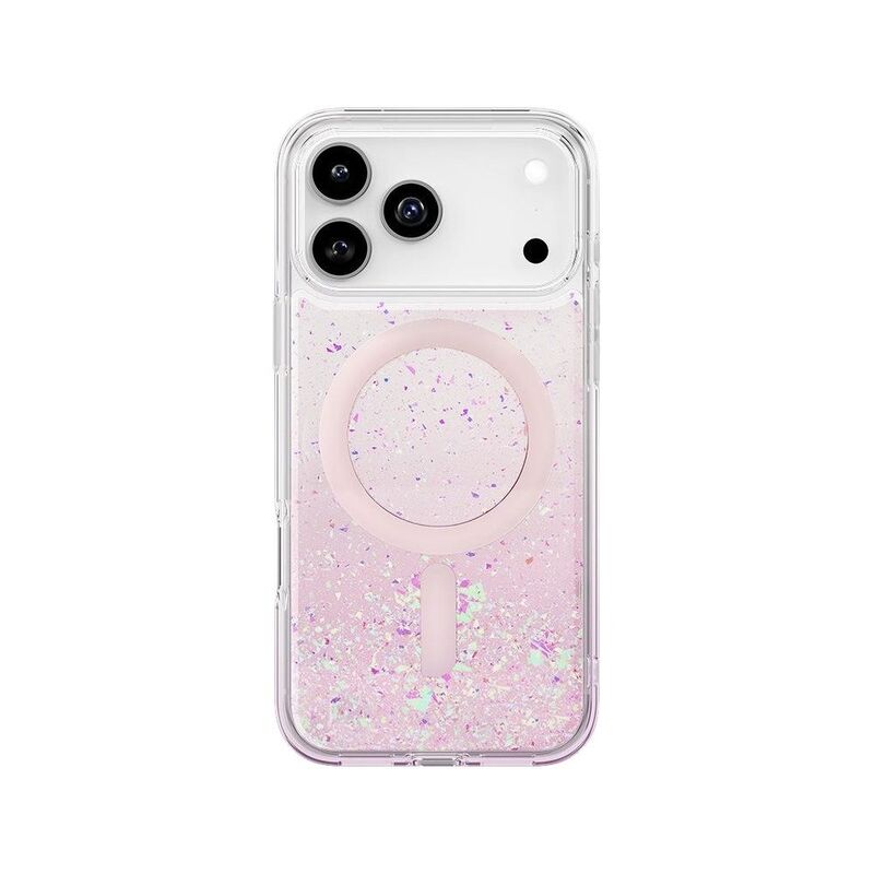 UNIQ Coehl iPhone 17 Pro Max 6.9-Inch (2025) Magnetic Charging Rosara - Pink Haze