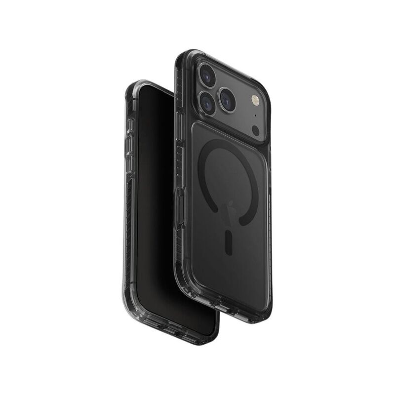 UNIQ Hybrid iPhone 17 Pro Max 6.9-Inch (2025) MagClick Charging Combat - Carbon Black