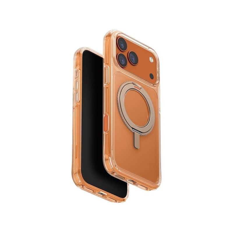 UNIQ Hybrid iPhone 17 Pro Max 6.9-Inch (2025) Swivix With 360 Rotating Kickstand - Taupe Gold UNIQ Hybrid iPhone 17 Pro Max 6.9-Inch (2025) Swivix With 360 Rotating Kickstand - Taupe Gold