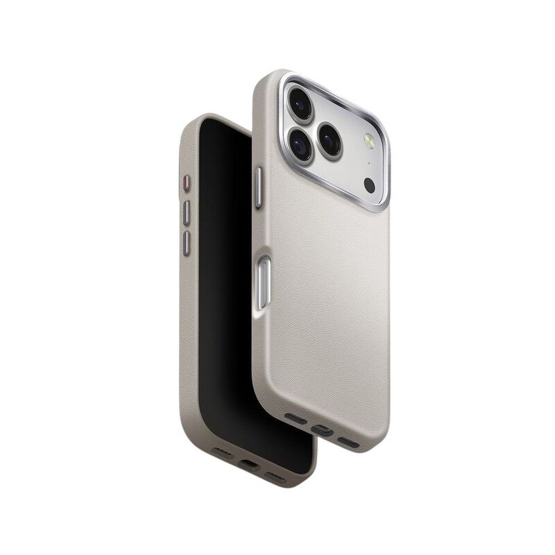 UNIQ Hybrid iPhone 17 Pro 6.3-Inch (2025) MagClick Charging Lyden - Clay