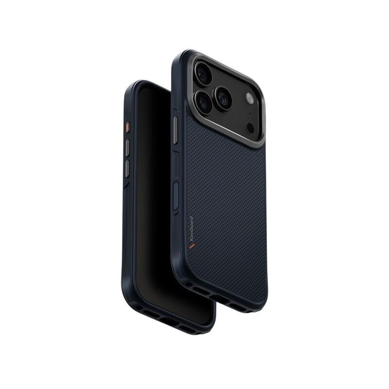 UNIQ Hybrid iPhone 17 Pro 6.3-Inch (2025) MagClick Charging Keva - Trance Blue