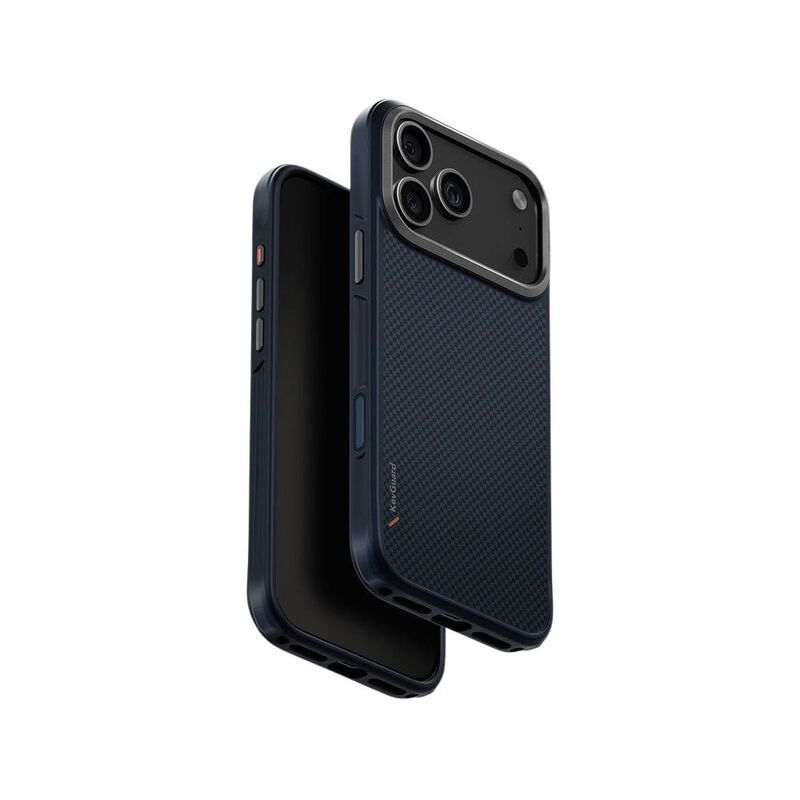 UNIQ Hybrid iPhone 17 Pro Max 6.9-Inch (2025) MagClick Charging Keva - Trance Blue