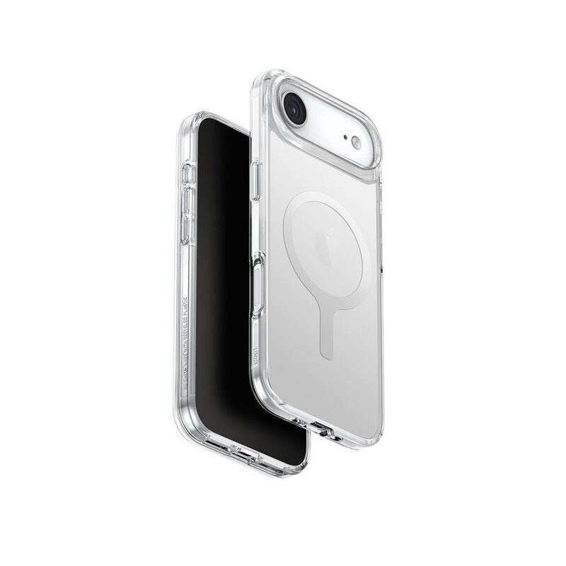 UNIQ Hybrid iPhone Air 6.6-Inch (2025) MagClick Charging Clario (Eco) - Lucent Clear