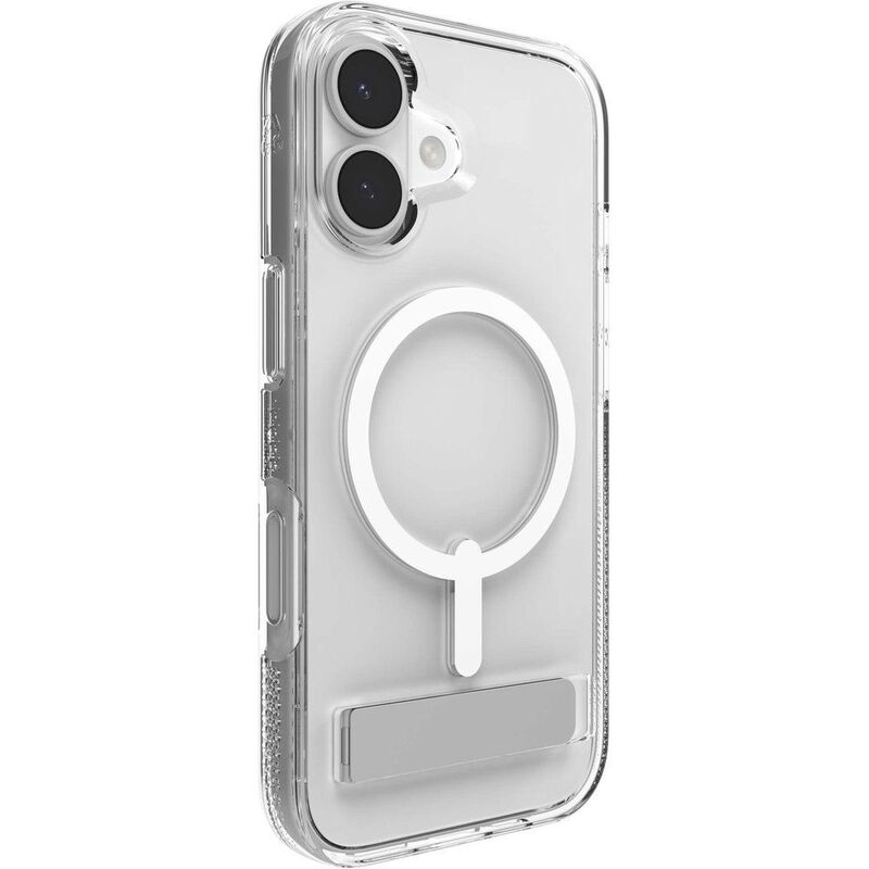 Zagg Cases Crystal Palace Snap Kickstand For Apple iPhone 17 - Clear