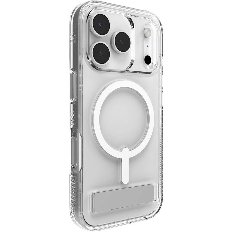 Zagg Cases Crystal Palace Snap Kickstand For Apple iPhone 17 Pro - Clear