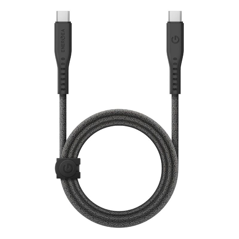 Energea Flow USB-C to USB-C Cable 1.5m - Black Energea Flow USB-C to USB-C Cable 1.5m - Black