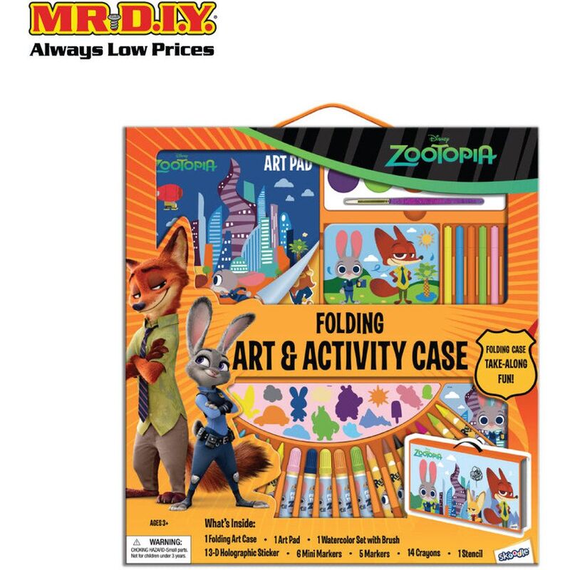 Skoodle Disney Zootopia Folding Art & Activity Set