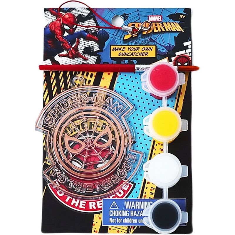 Skoodle Spider-Man To The Rescue Make Your Own Suncatcher