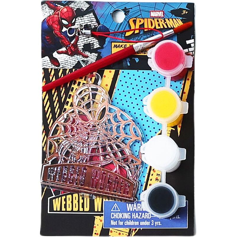 Skoodle Webbed Wonder Spider-Man Make Your Own Suncatcher