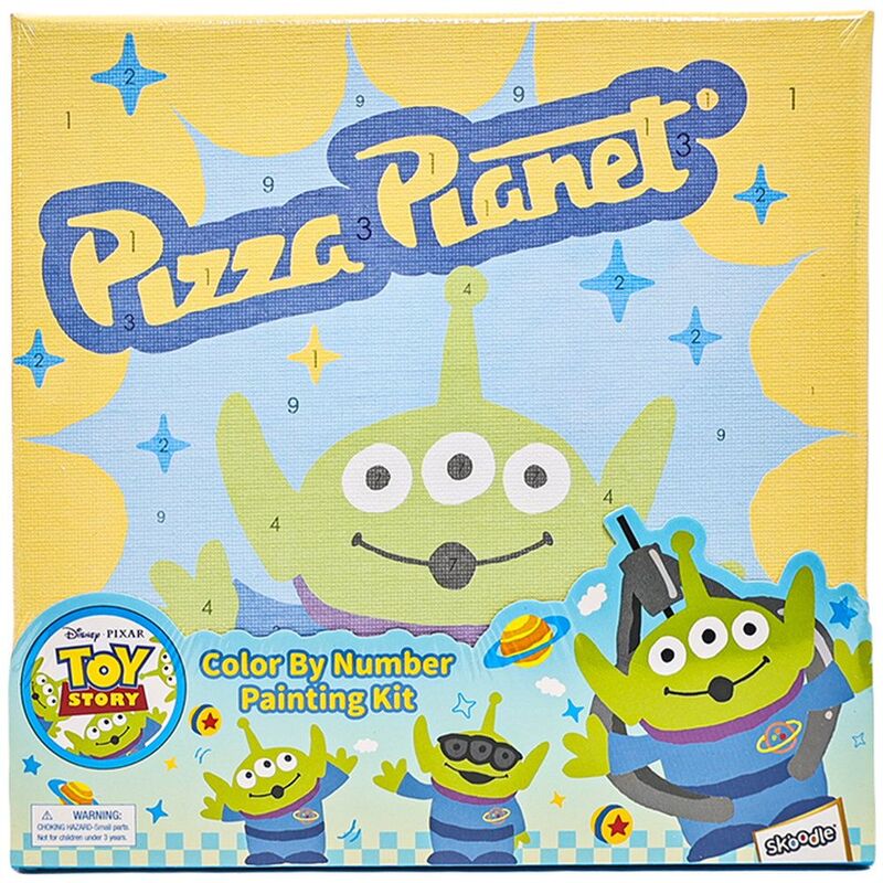 Skoodle Alien Toystory Color By Number (Canvas Painting) Skoodle Alien Toystory Color By Number (Canvas Painting)
