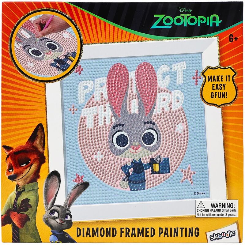 Skoodle Judy Zootopia Diamond Framed Painting Kit Skoodle Judy Zootopia Diamond Framed Painting Kit